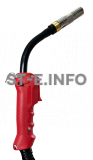 Сварочная горелка для полуавтомата QTB-500 разъем PNA (штырь),  2 метра - st-e.info - Ковров