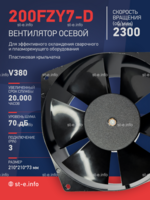 Вентилятор  200FZY7-D  - st-e.info - Ковров
