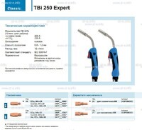 Горелка для полуавтоматической сварки TBi 250 Expert, длина 5 m. - st-e.info - Ковров