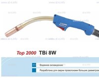 Горелка для полуавтоматической сварки TBi 8W-blue-RWZ, длина 5 метров - st-e.info - Ковров