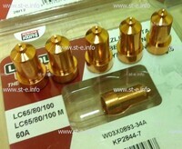 Сопло контактное для плазмотрона LC65/80/100 строжка арт. W03X0893-39A - st-e.info - Ковров