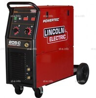 Полуавтомат Lincoln Electric Powertec 205C для сварки - st-e.info - Ковров