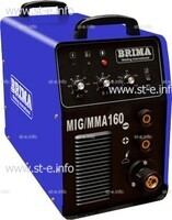 Сварочный полуавтомат инверторный одноблочный Brima MIG/MMA-160 - st-e.info - Ковров