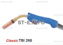 Горелка для полуавтоматической сварки TBi 260-blue-ESG, длина 4 метра - st-e.info - Ковров
