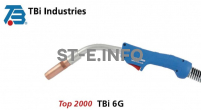 Горелка для полуавтоматической сварки TBI 6G-S-blue-ESG, длина 4 метра - st-e.info - Ковров
