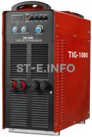 Сварочный аппарат для аргонодуговой сварки TIG-1080 - st-e.info - Ковров