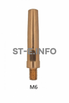 Наконечник М6*45*1,2 (для горелки qtb-500) Panasonic - st-e.info - Ковров