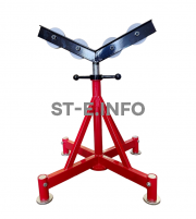 Роликовая опора для труб ST-V1 - st-e.info - Ковров