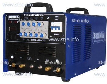 Универсальная установка аргонно-дуговой сварки BRIMA TIG 250 (380) ac/dc - st-e.info - Ковров