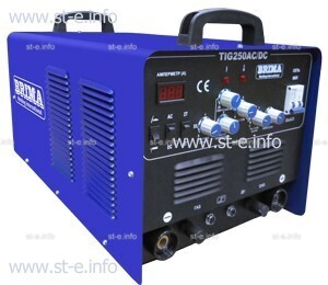 Универсальная установка аргонно-дуговой сварки BRIMA TIG 250 (220) ac/dc - st-e.info - Ковров