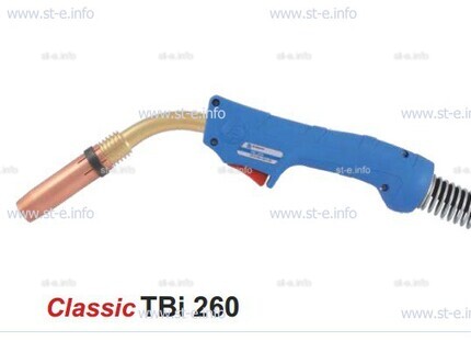 Горелка для полуавтоматической сварки TBi 260-blue-ESG, длина 4 метра - st-e.info - Ковров