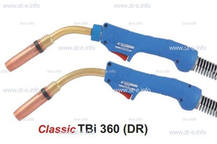 Горелка для полуавтоматической сварки TBi 360-blue-ESG, длина 3 метра - st-e.info - Ковров