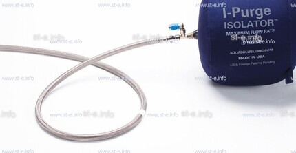 Односторонняя заглушка с трубкой и клапаном ISO 34" (863 mm)  - st-e.info - Ковров