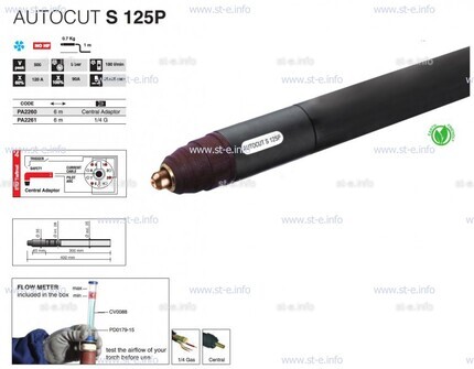 Голова плазмотрона для механизированной резки AUTOCUT S 125 P - st-e.info - Ковров