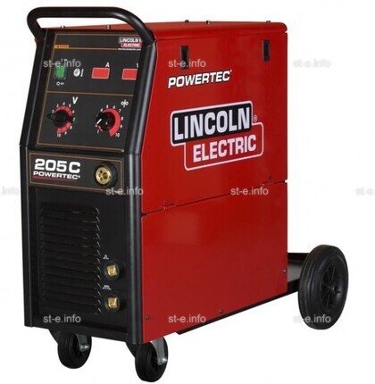Полуавтомат Lincoln Electric Powertec 205C для сварки - st-e.info - Ковров