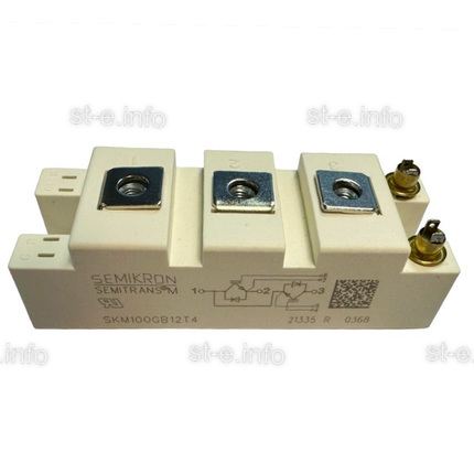 IGBT-модуль SKM100GB12T4 - st-e.info - Ковров