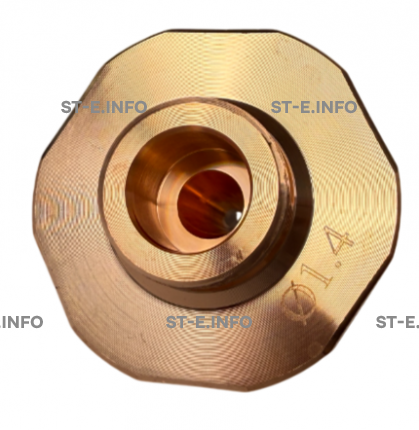 Сопло шестигранное для лазерной резки Raytools д.1,0мм арт. BD32-15-10-S - st-e.info - Ковров