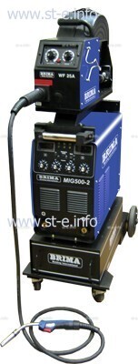 Сварочный инверторный полуавтомат Brima MIG-500-2 - st-e.info - Ковров