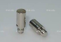Электрод для плазмотрона ERGOCUT S25, ERGOCUT S25K, ERGOCUT S45 арт. PR0105 (короткий) - st-e.info - Ковров